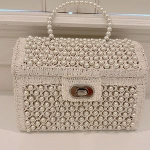 Adorable Shrimps brand pearl purse
